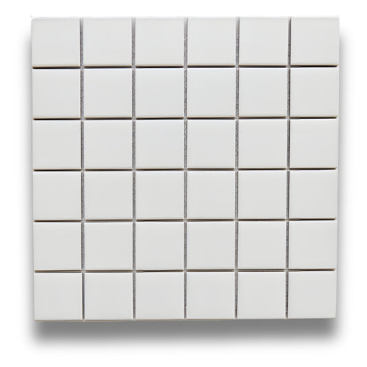 Basics White Matt 50x50mm