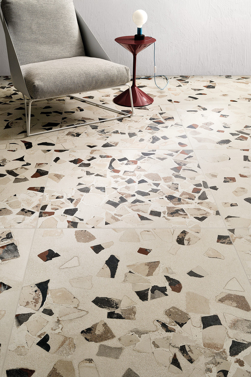 I Cocci Spaccato Calce Matt 300x300mm