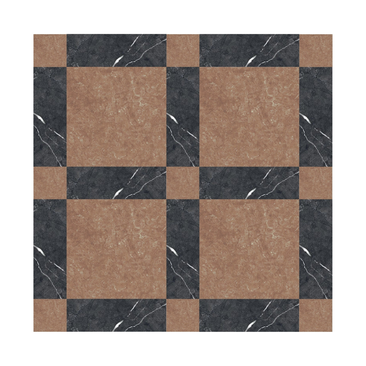 Cassettone Rosso Verona & Nero Marquina