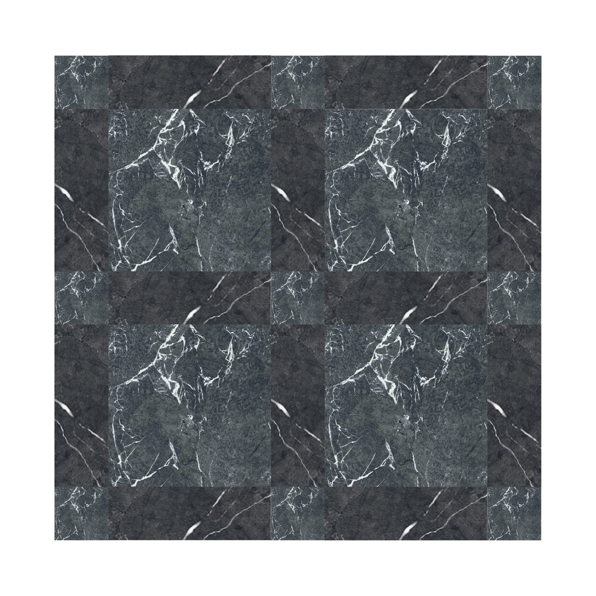 Cassettone Verde Alpi & Nero Marquina
