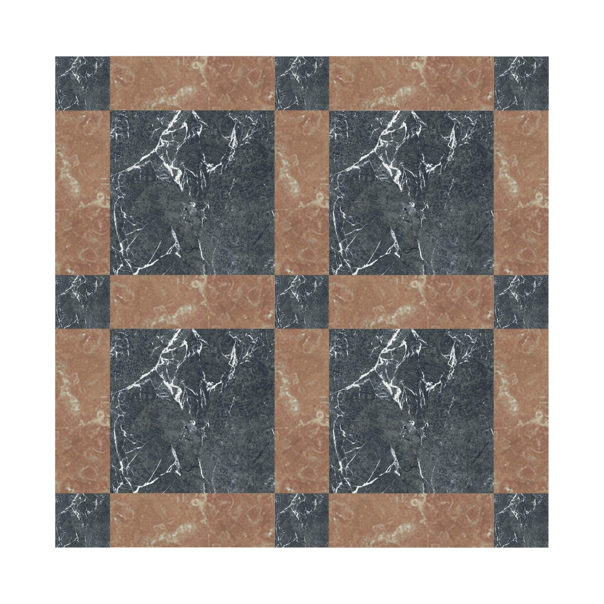 Cassettone Verde Alpi & Rosso Verona