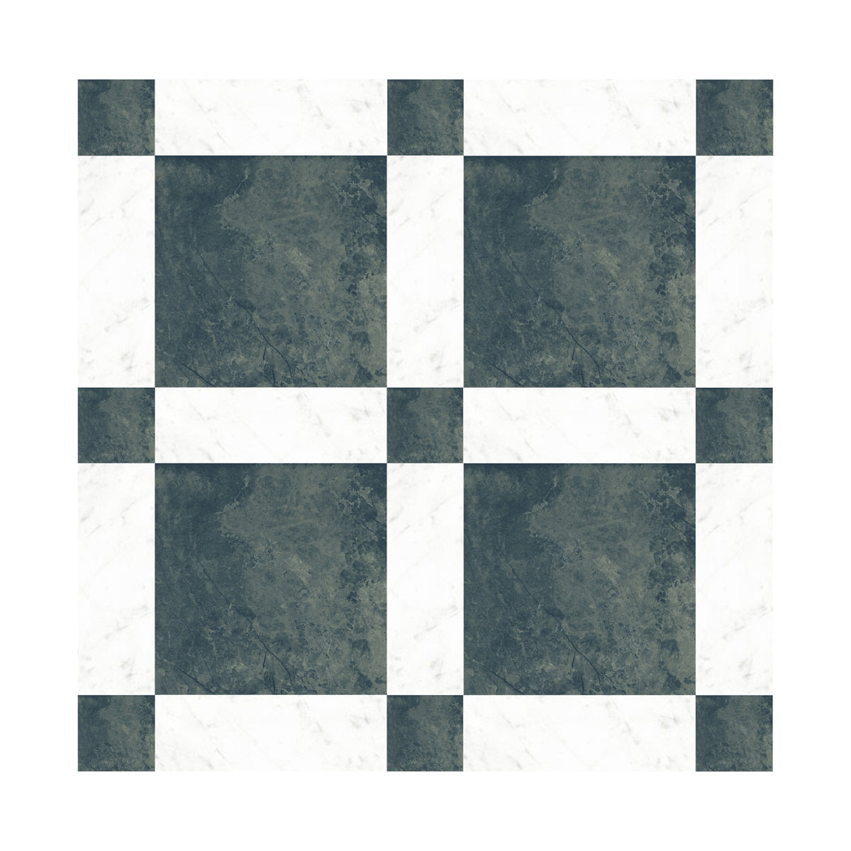 Cassettone Verde Guatemala & Carrara