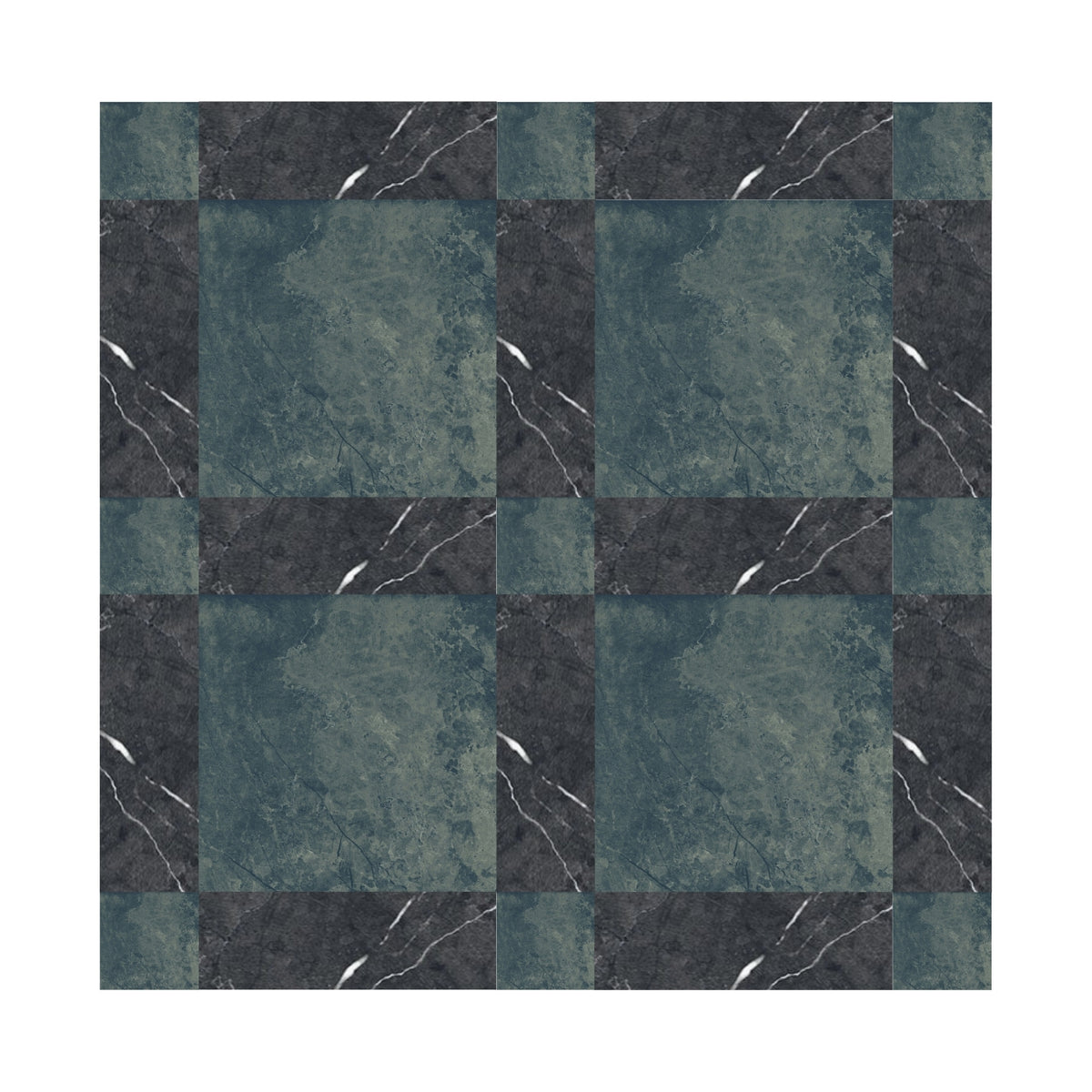 Cassettone Verde Guatemala & Nero Marquina