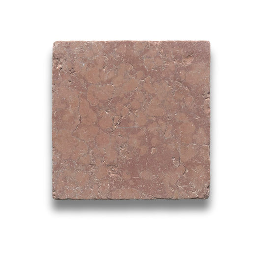 Stone Square Rosso Verona Tumbled 150x150mm