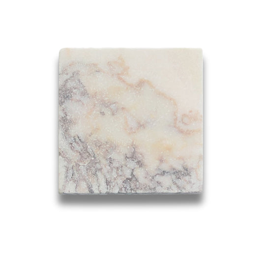 Stone Square Viola Oro Tumbled 98x98mm