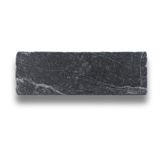 Stone Subway Nero Marquina Tumbled 65x200mm