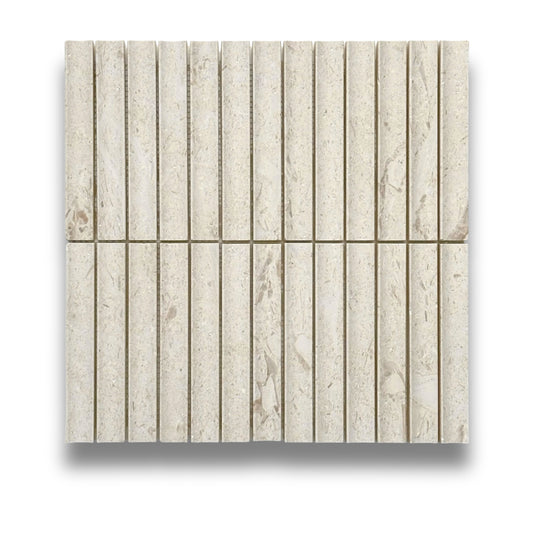 Concave Flute Coquina Limestone 20x151mm