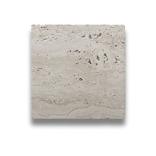 Stone Square Travertine Classico Tumbled 150x150mm