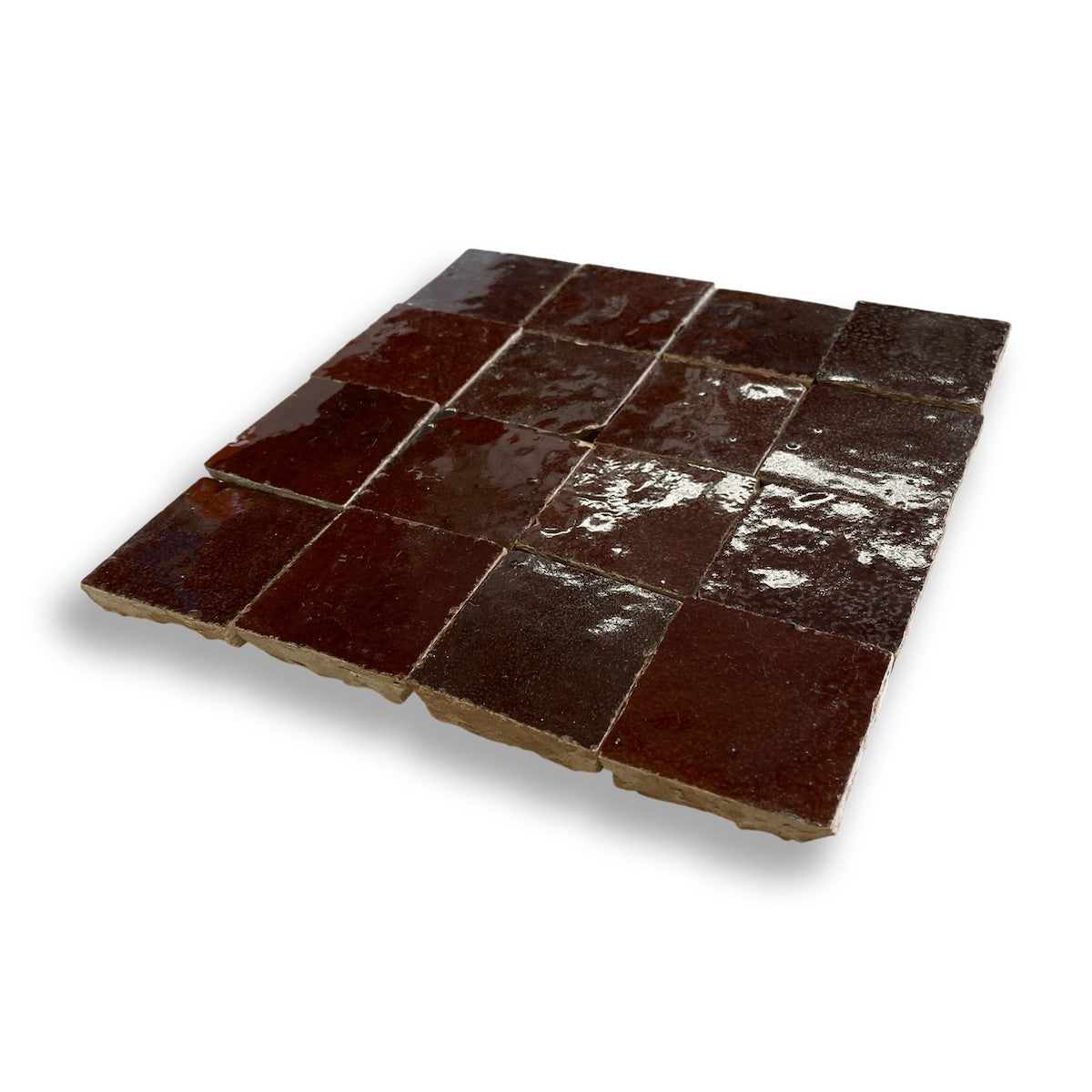 Zellige Mosaic Chocolate 50x50mm