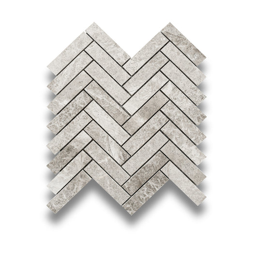 Tundra Grey Herringbone