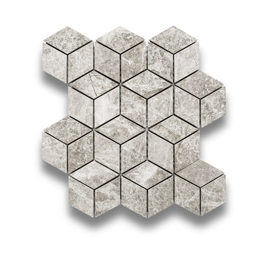 Tundra Grey Diamond Cube