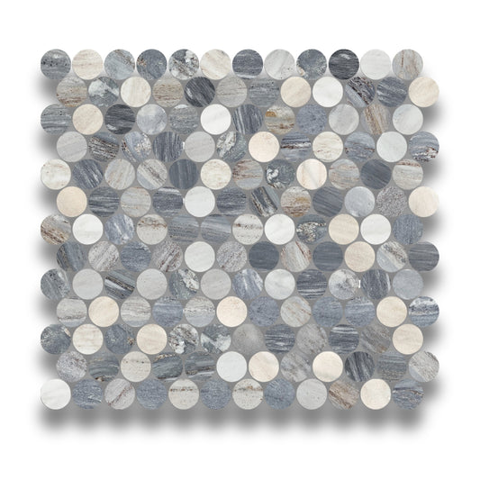 Ares Blue Sandstone Penny Round