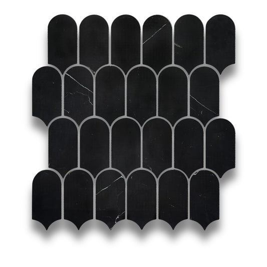 Ares Nero Marquina Feather