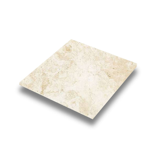 Travertino Ivory Paver External 600x600mm