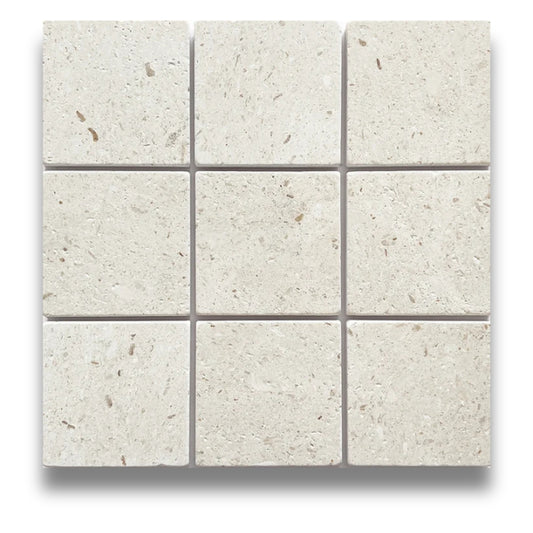 Ares Coquina Limestone 100x100mm