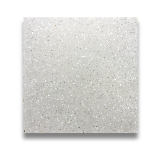 Encaustic Terrazzo Grey Medium Chip 300x300mm