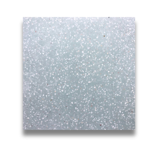 Encaustic Terrazzo Mint Medium Chip 300x300mm