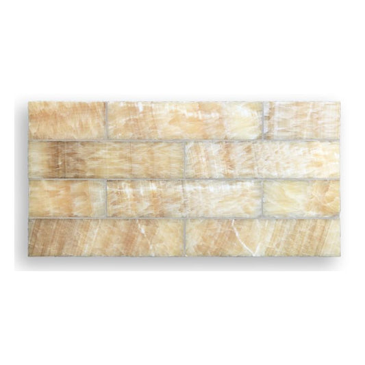 Stone Subway Honey Onyx Honed 75x305mm