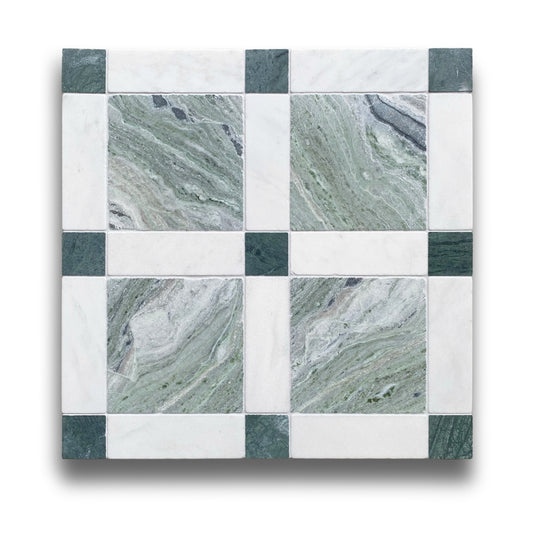Lyon Amazonia, Oriental White & Taj Green