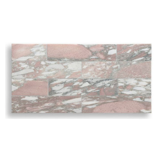 Stone Subway Fiori Rosa Honed 75x305mm