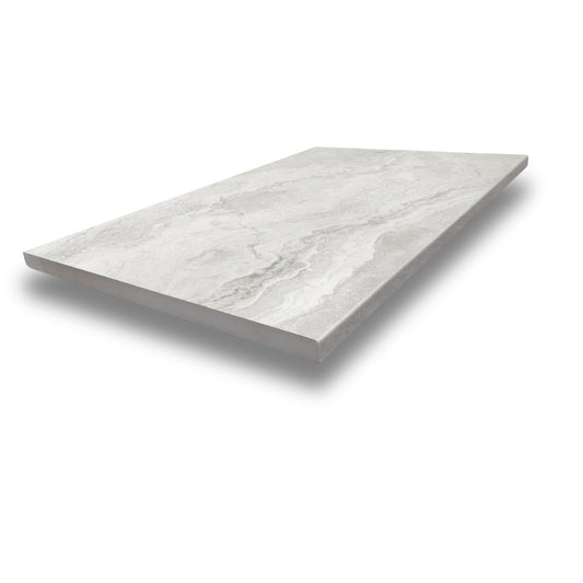 Baroque Light Grey Pencil Edge 400x600mm