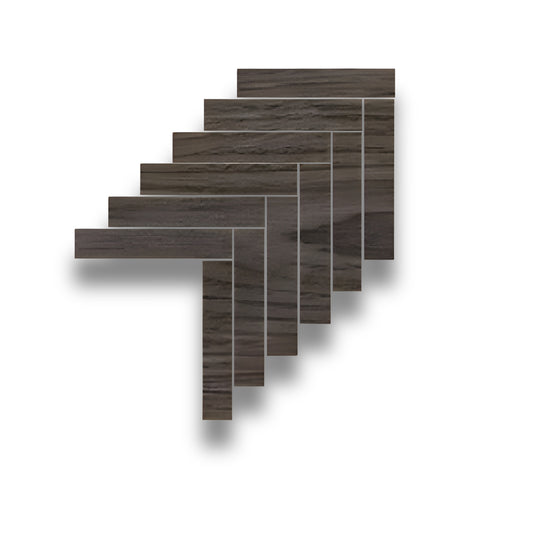 Heartwood Wolf Grey Herringbone