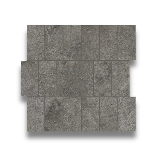 Artstone Graphite Mosaic Matt 46x95mm