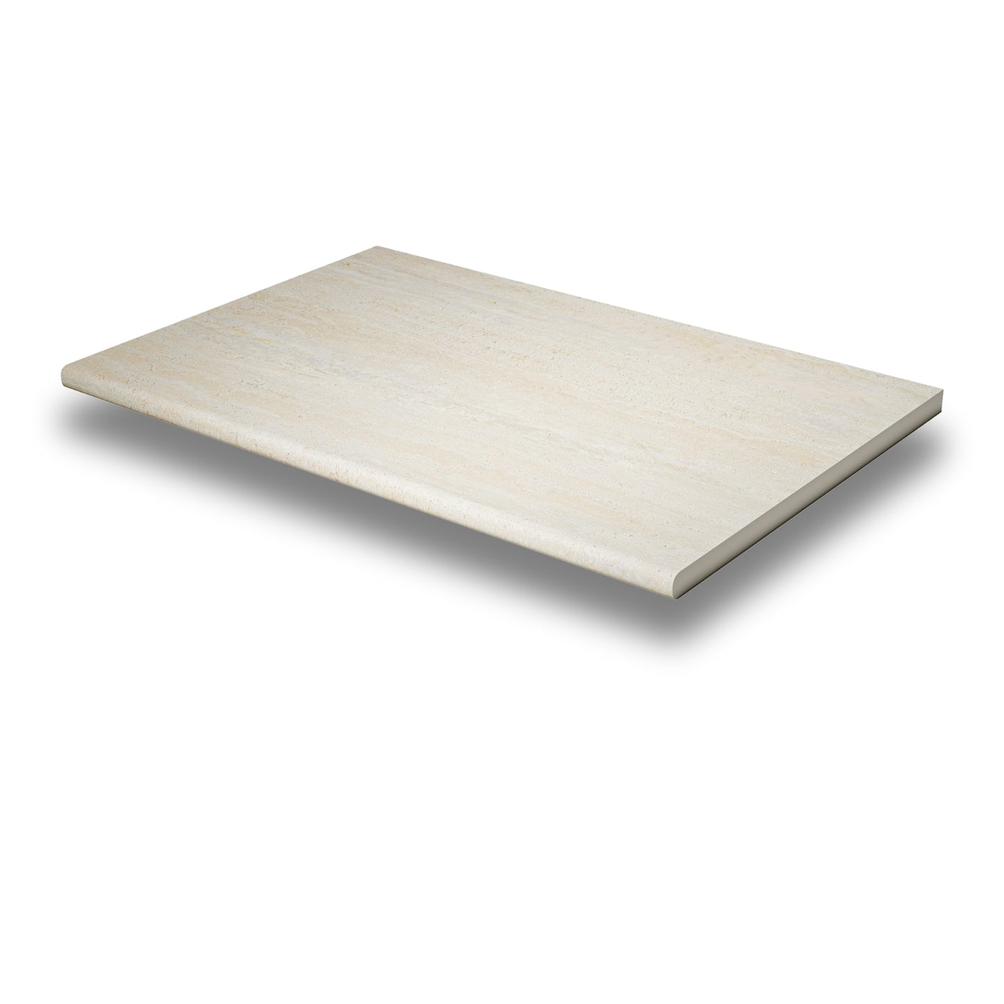 Avalon (Vein) Bianco Paver Bullnose 400x600mm