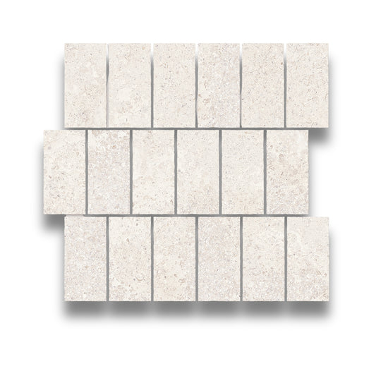 Terrene Gypsum Split Mosaic Matt 46x95mm