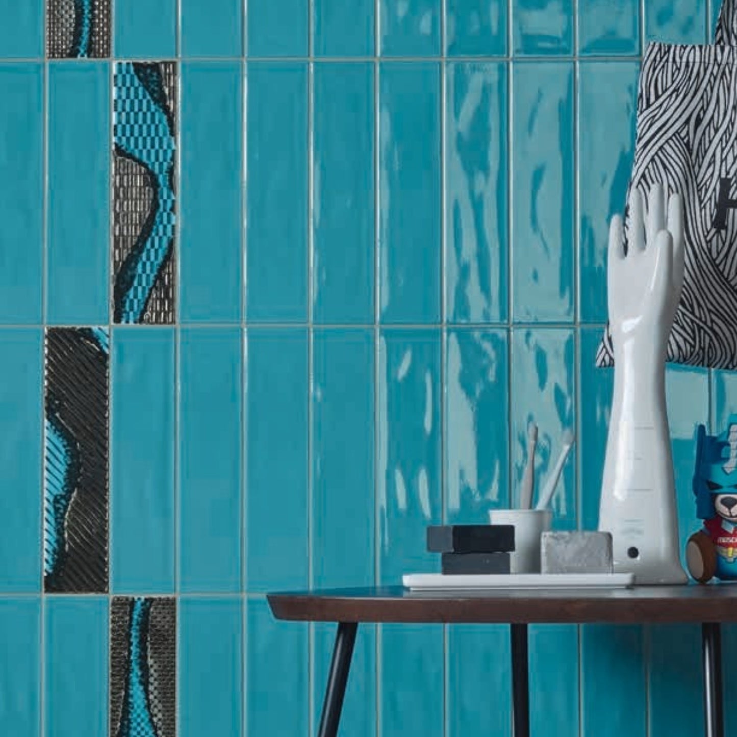 Slash Turquoise Ripple