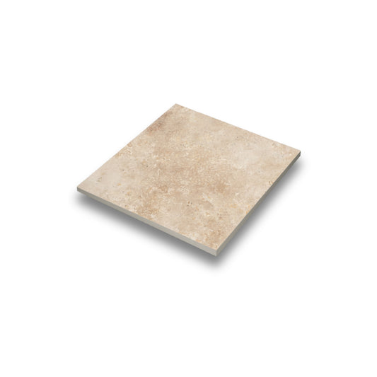 Premium Classic Travertine Paver Tumbled 100x100mm