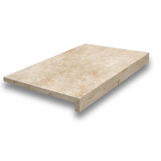 Premium Classic Travertine Drop Edge Tumbled 406x610mm