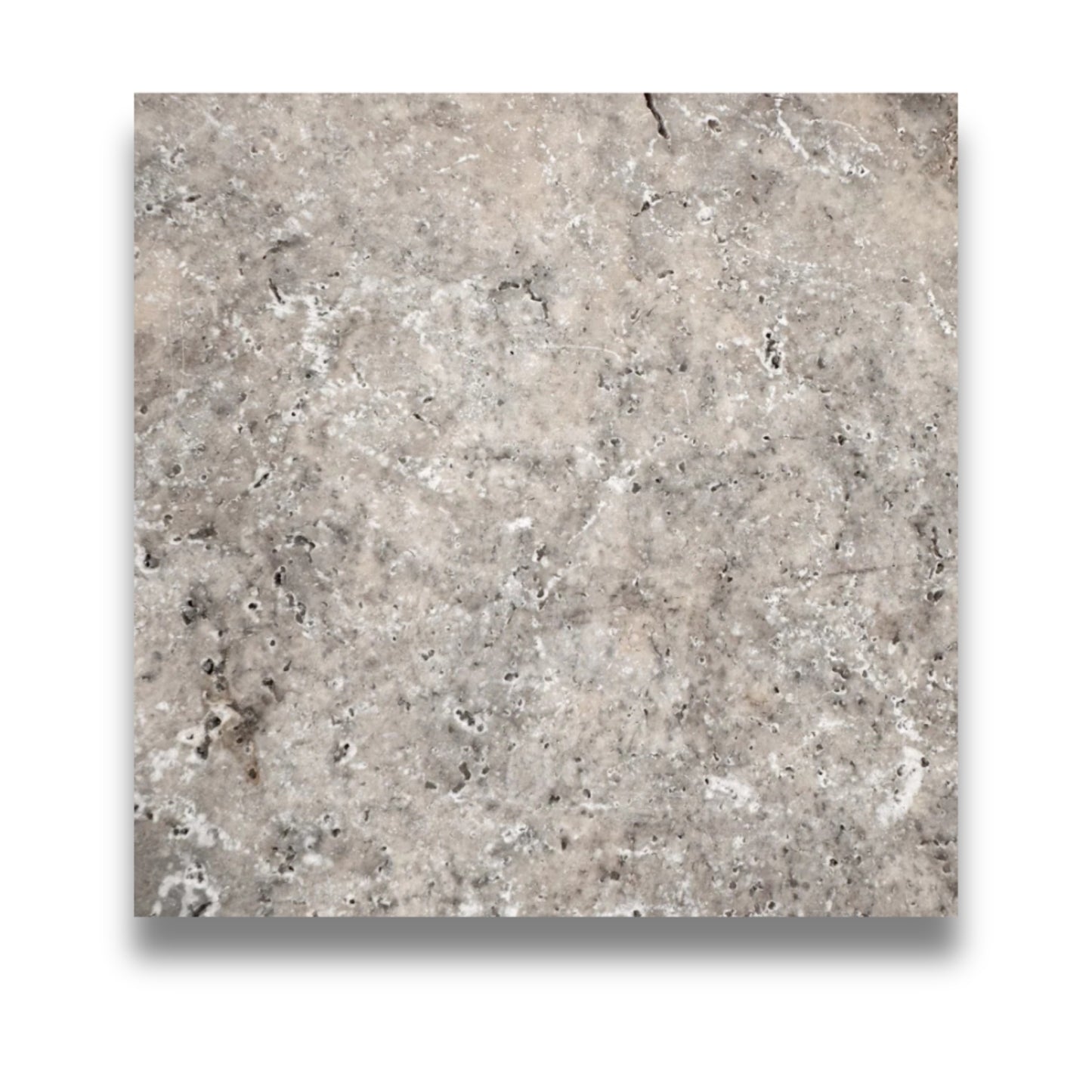 Silver Travertine Tumbled 610x610mm