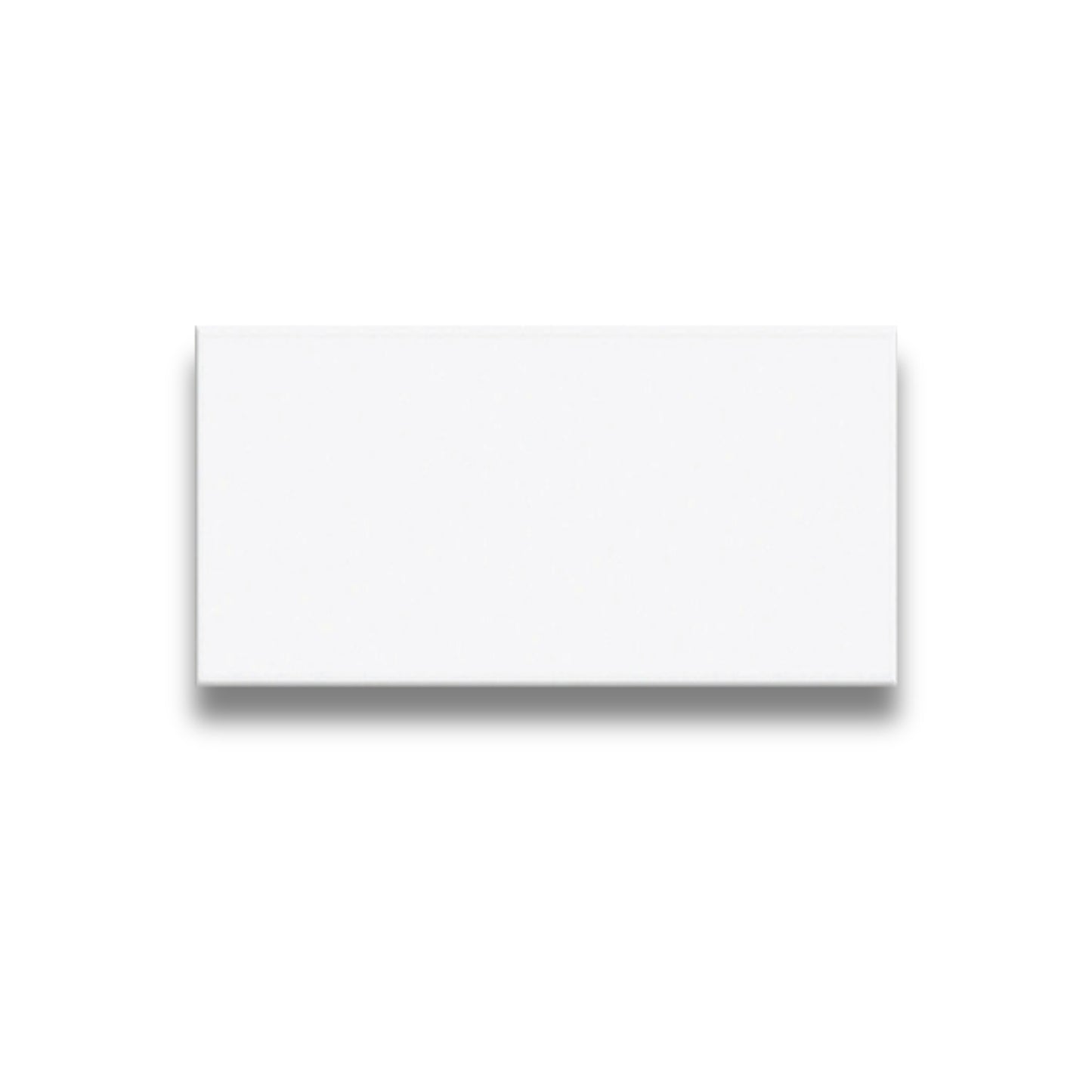 Basics Plain White Matt 100x200mm