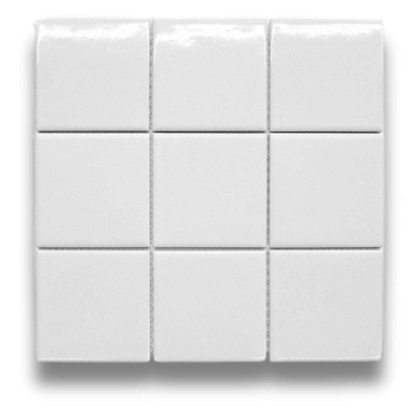 Basics White Gloss 100x100mm