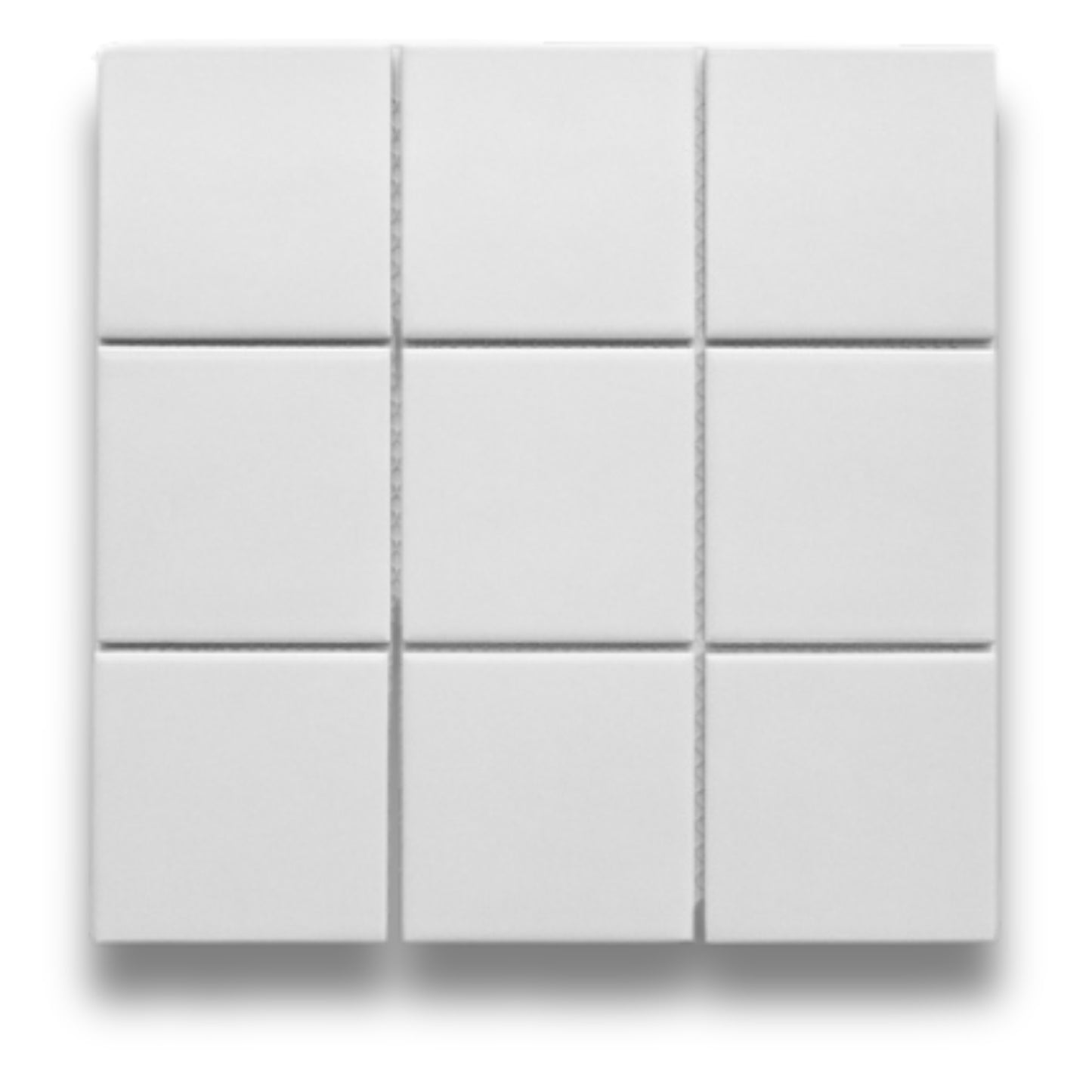 Basics White Matt 100x100mm