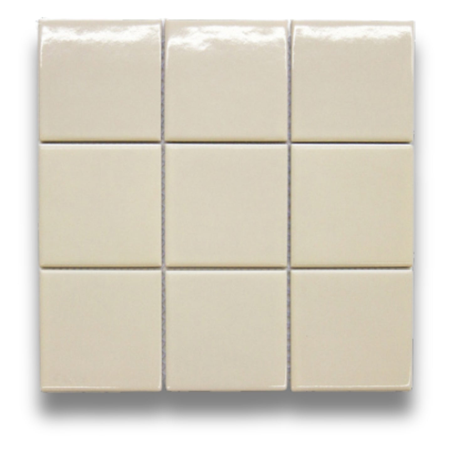 Basics Organic (Bone) Gloss 100x100mm