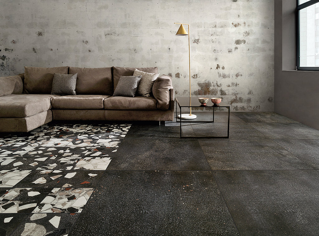 I Cocci Spaccato Grafite Matt 300x300mm