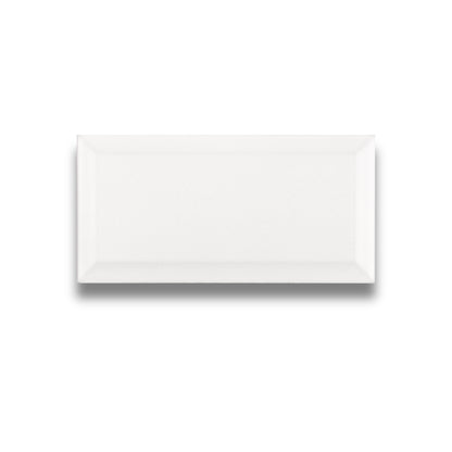 Bevelled White Matt