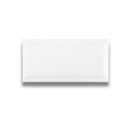 Bevelled White Matt