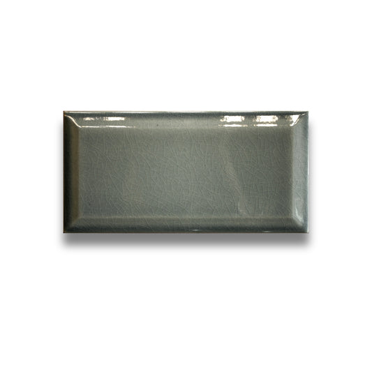 Bevelled Craquele Fog