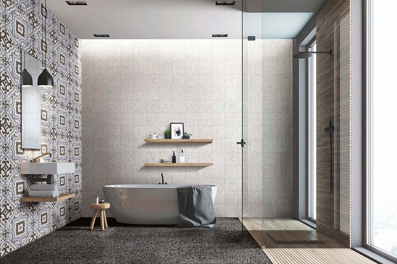 Terrazzo Venezia Bianco Matt 600x1200mm