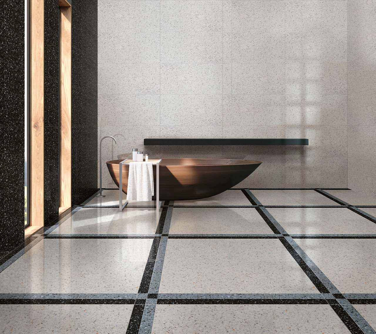 Terrazzo Venezia Bianco Matt 600x1200mm