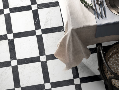 Cassettone Carrara & Nero Marquina