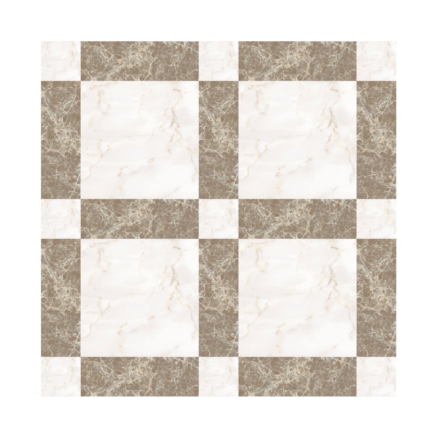 Cassettone Calacatta Ambra & Dark Emperador