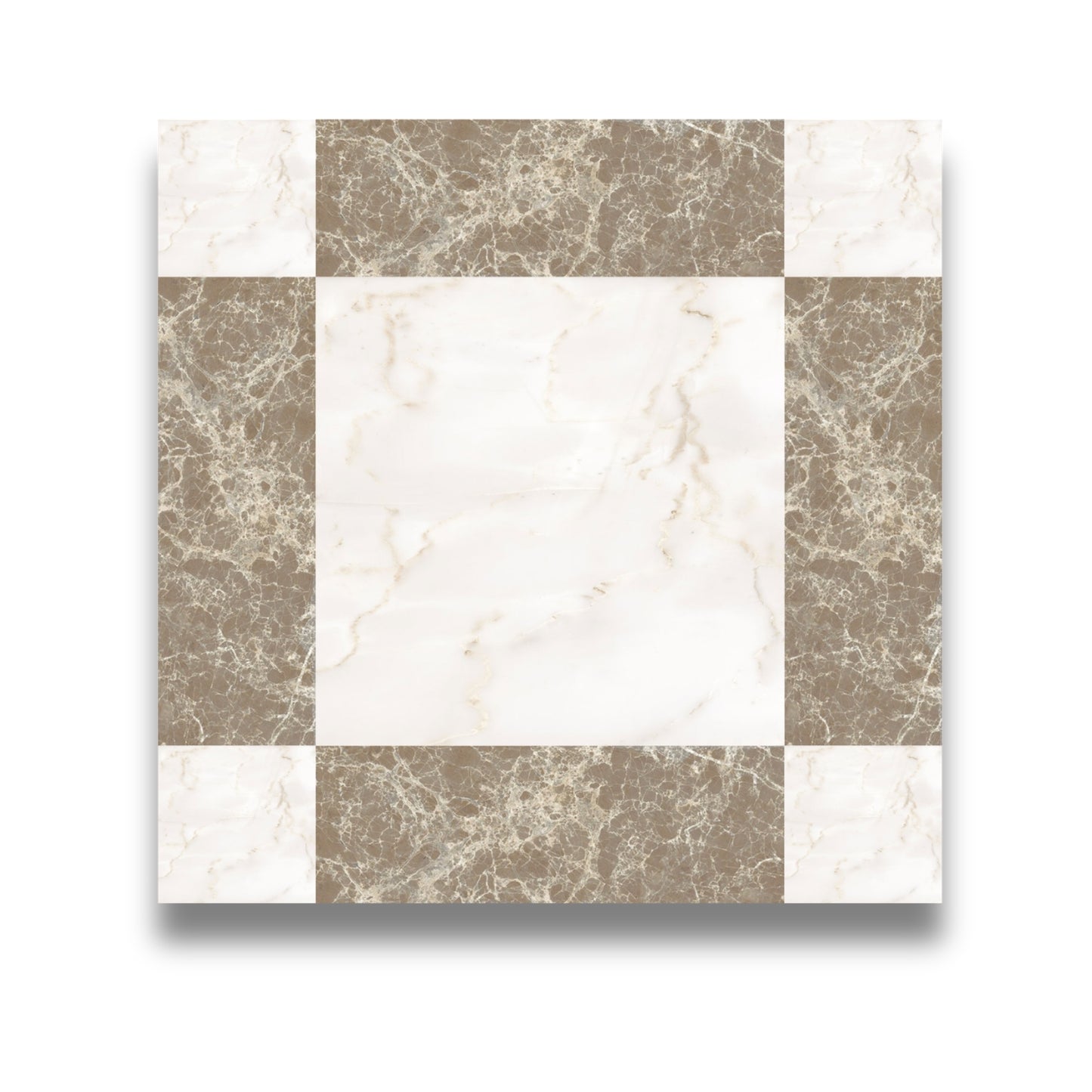 Cassettone Calacatta Ambra & Dark Emperador