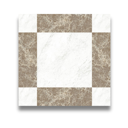 Cassettone Carrara & Dark Emperador