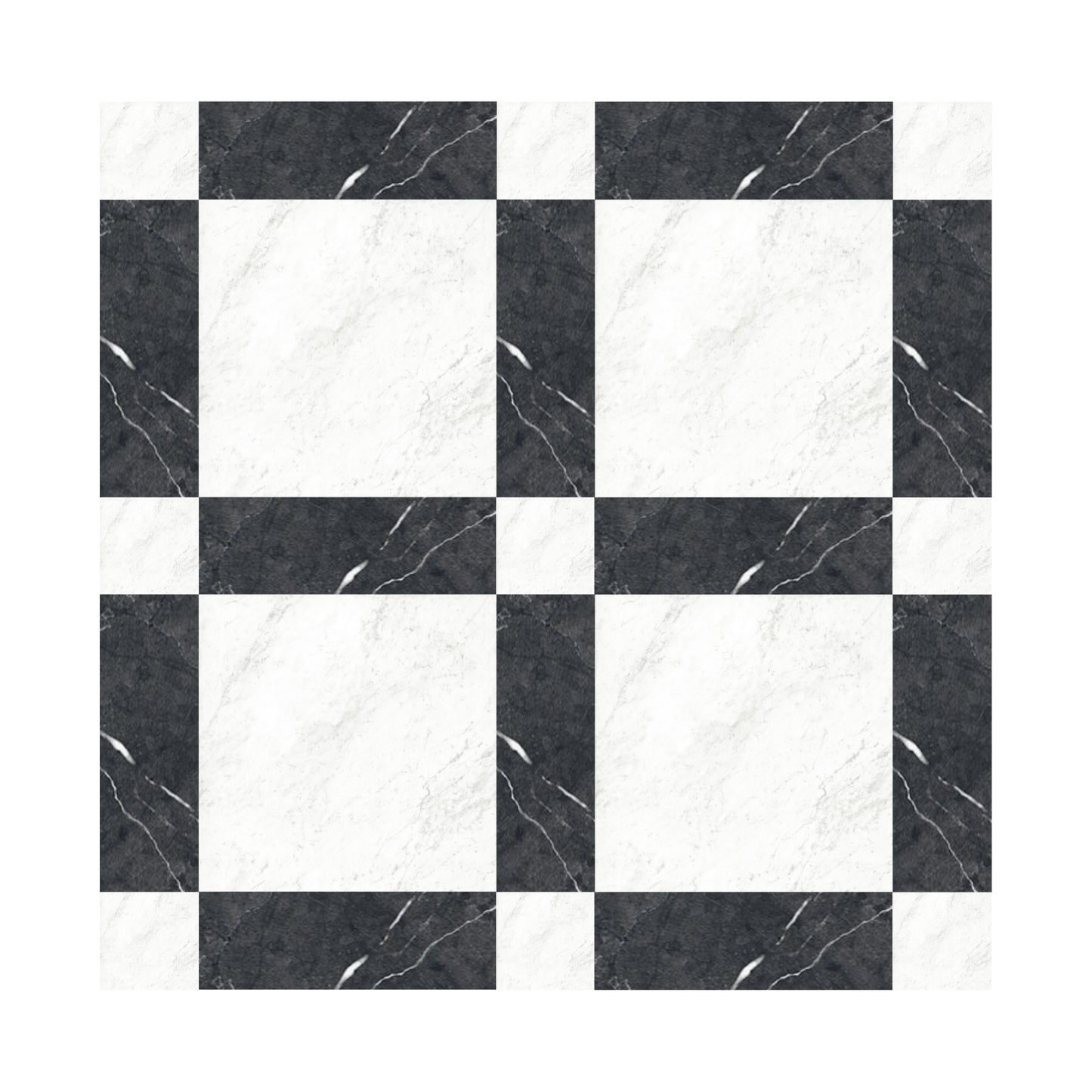 Cassettone Carrara & Nero Marquina