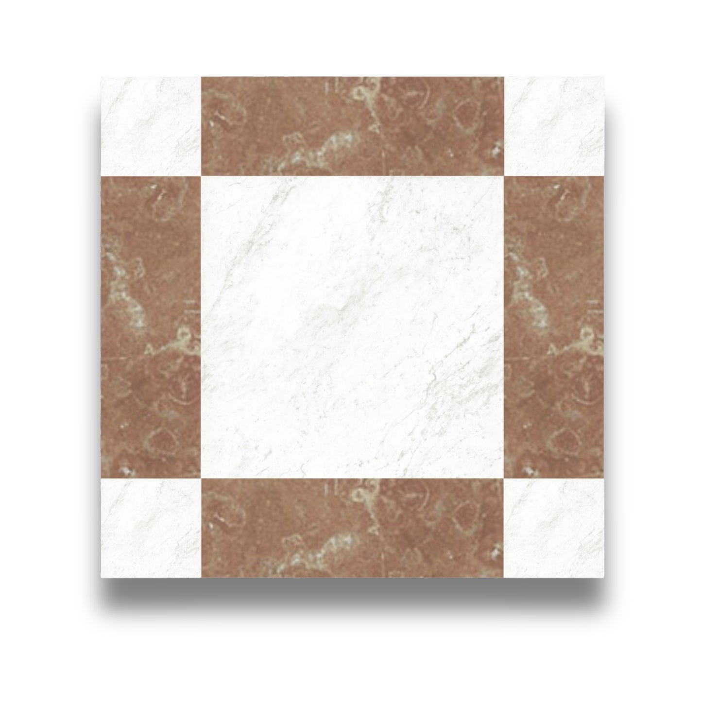 Cassettone Carrara & Rosso Verona