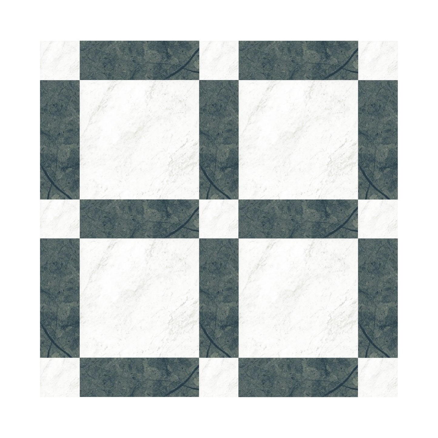 Cassettone Carrara & Verde Guatemala